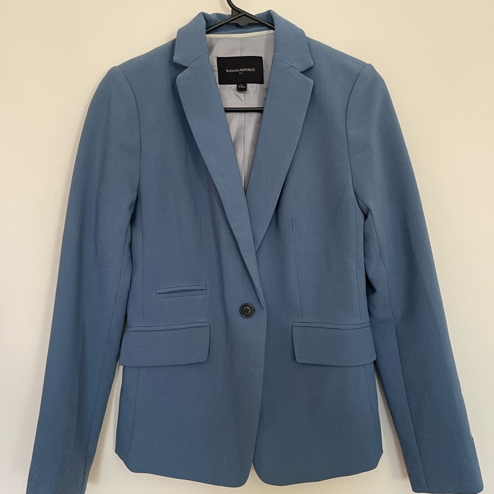 Banana Republic Women's Blue Blazer